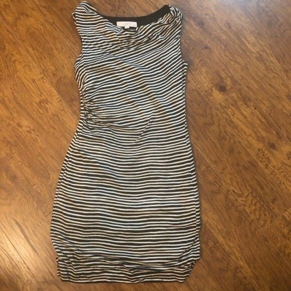 Women's LOFT Fitted Striped Dress
